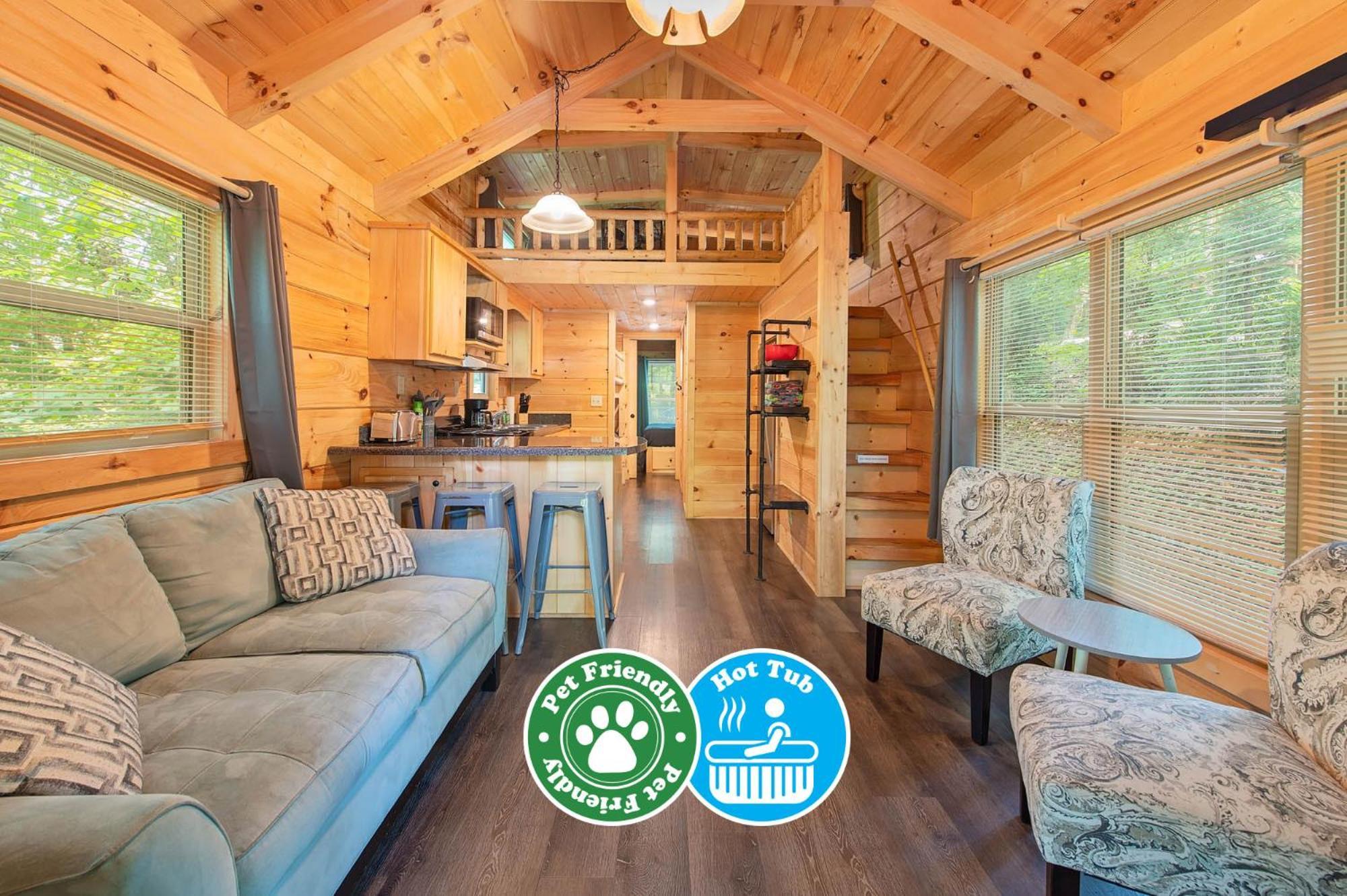 Eden Cabin Forested Tiny Home On Lookout Mtn Chattanooga Exteriör bild
